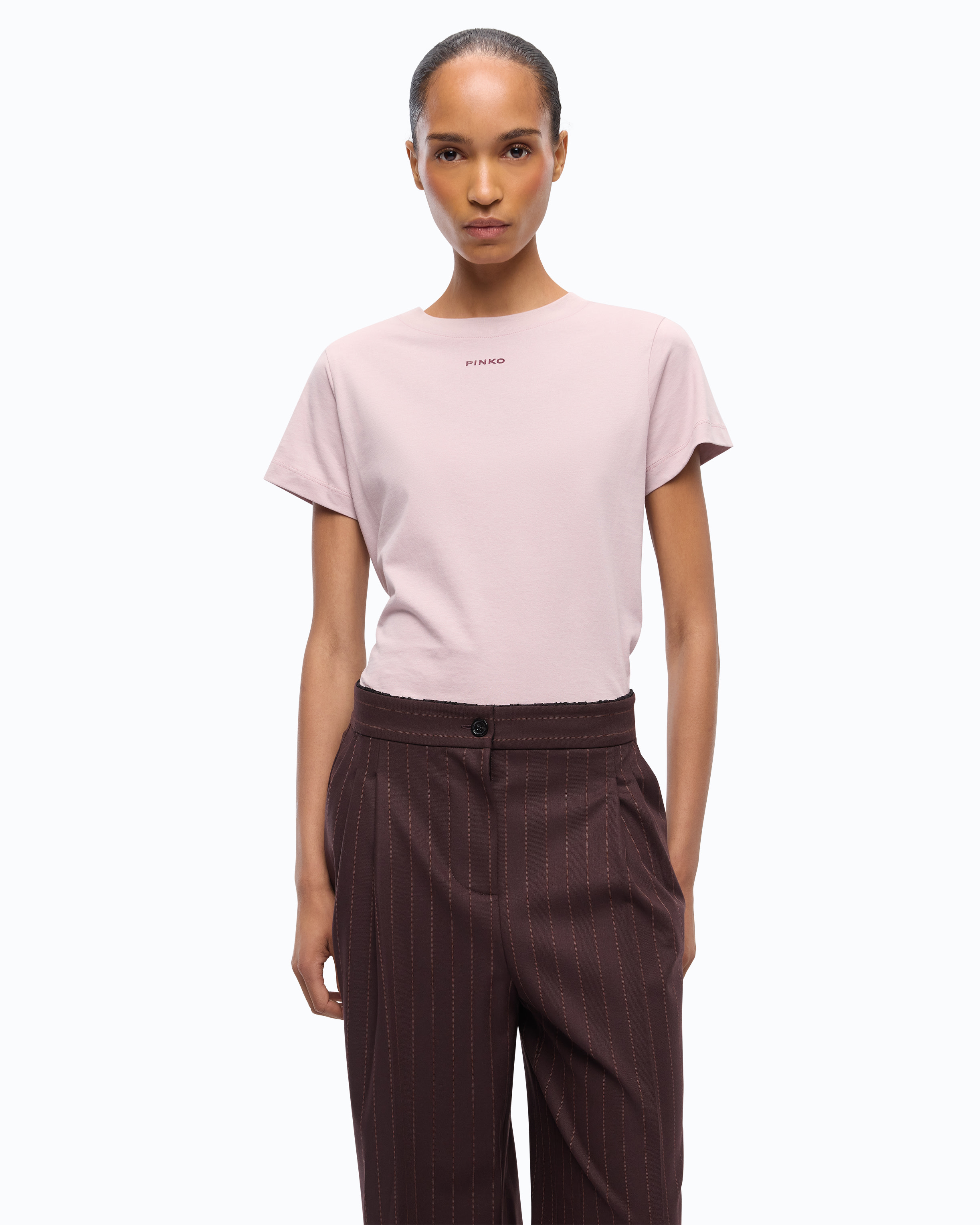 T-Shirt Con Logo Pinko