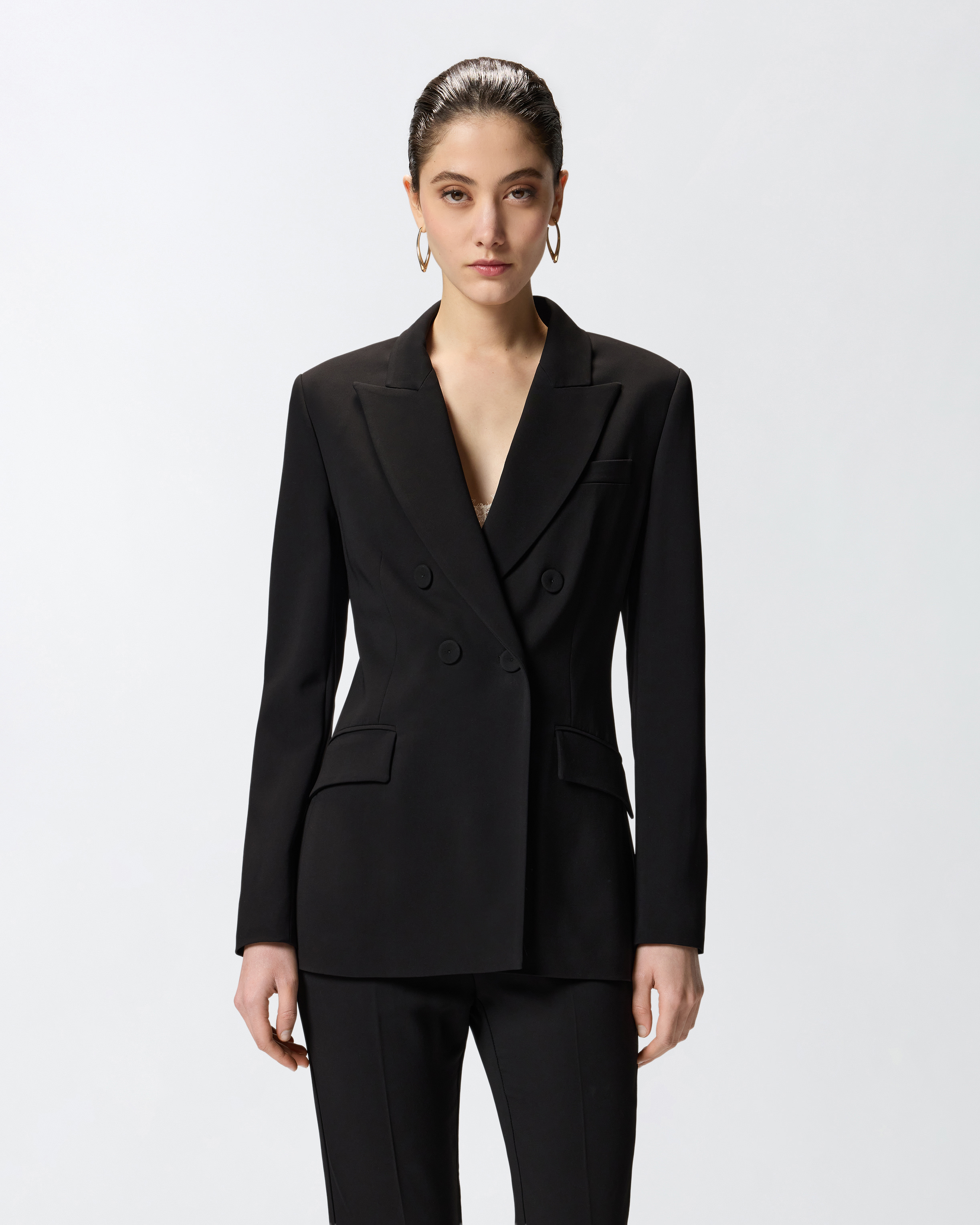 Chaqueta Cruzada Entallada