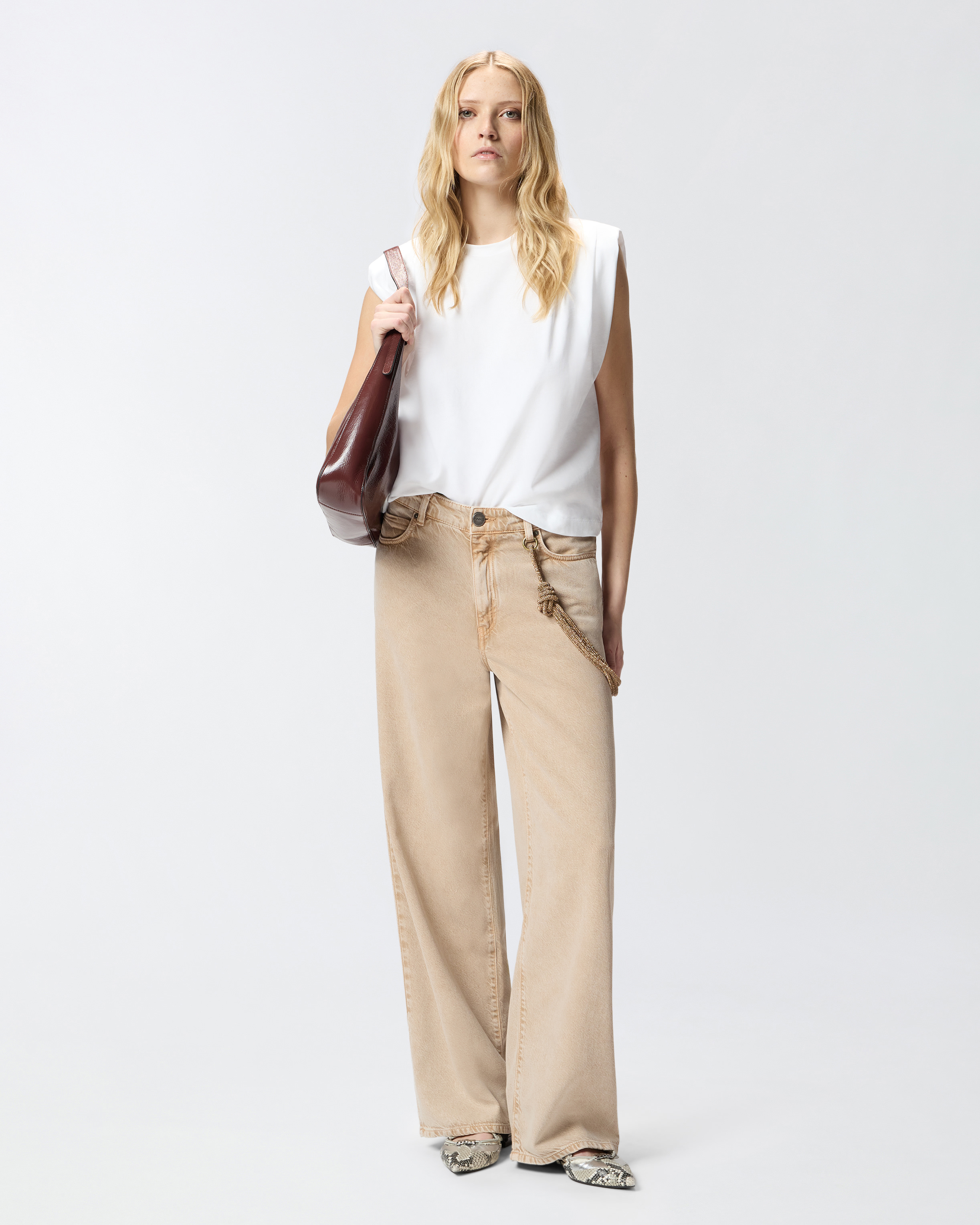 Jeans Con Corda Gioiello