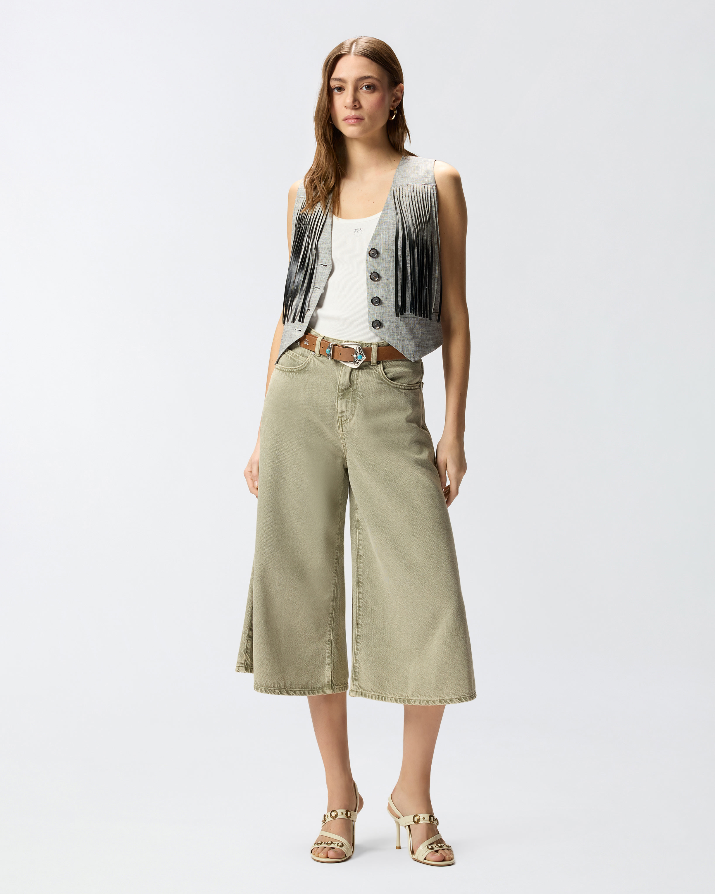 Bermuda Lunghi In Denim