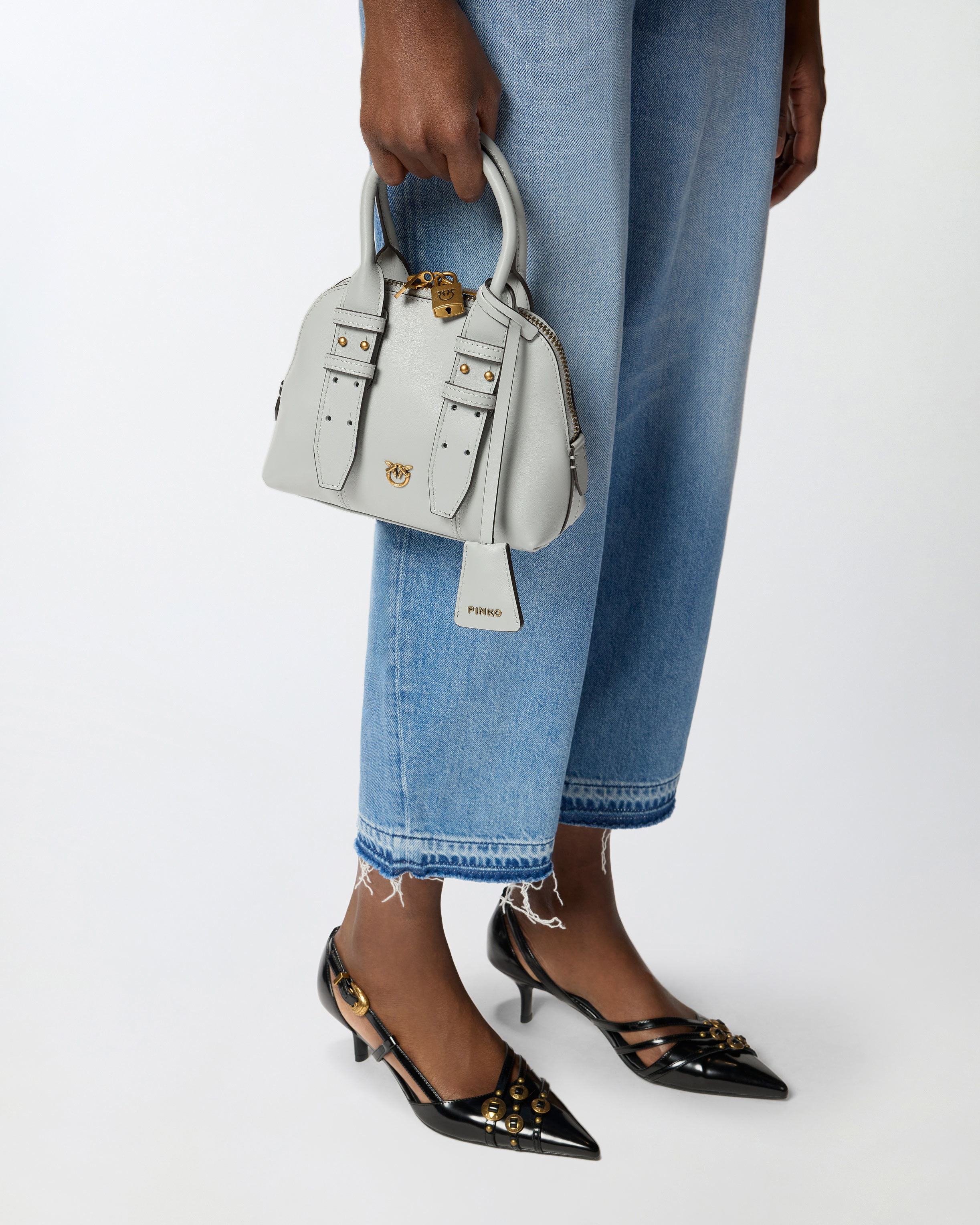 Borsa Bowling A Mano Mini Escape Bag In Pelle