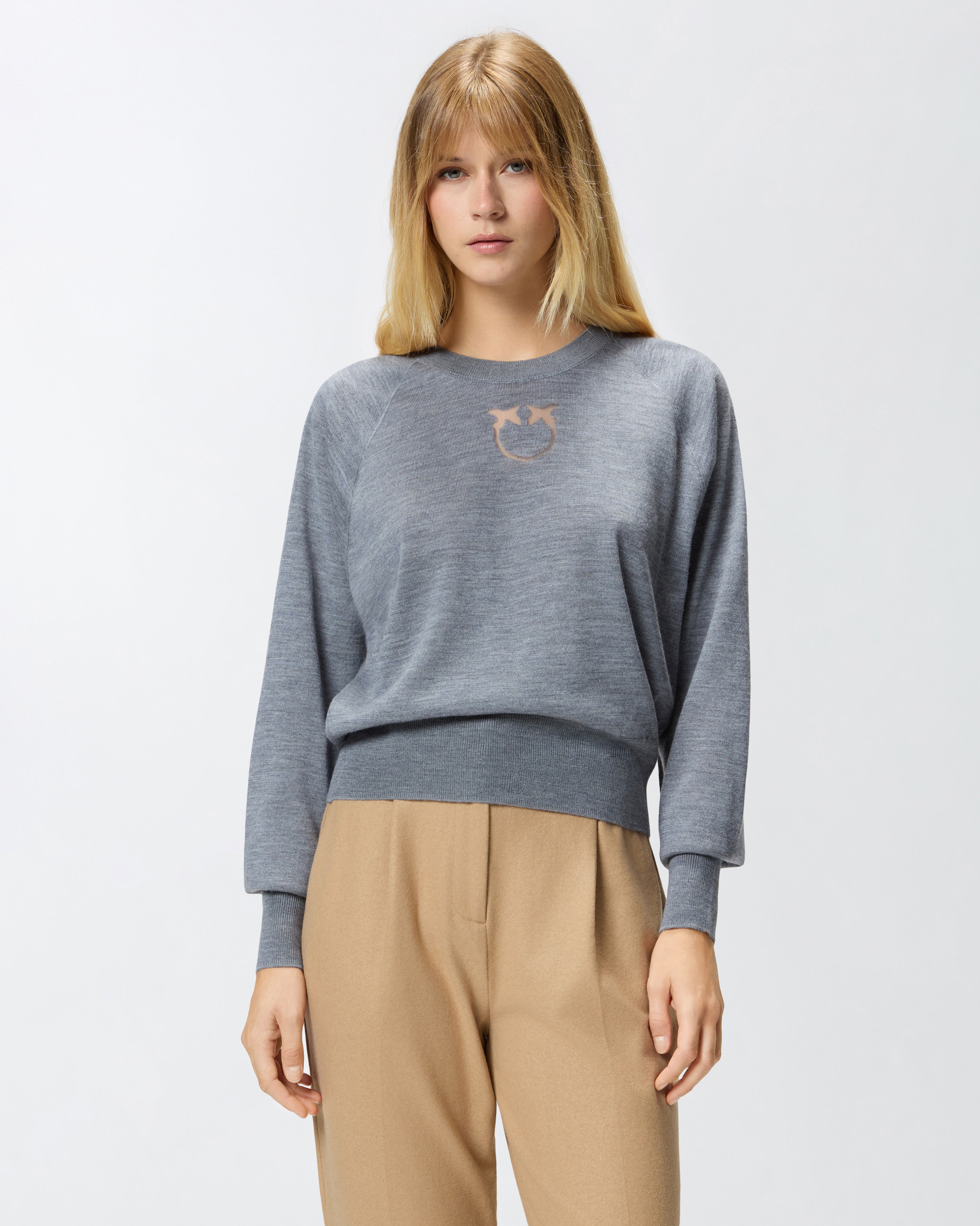 Sweater With Love Birds Logo