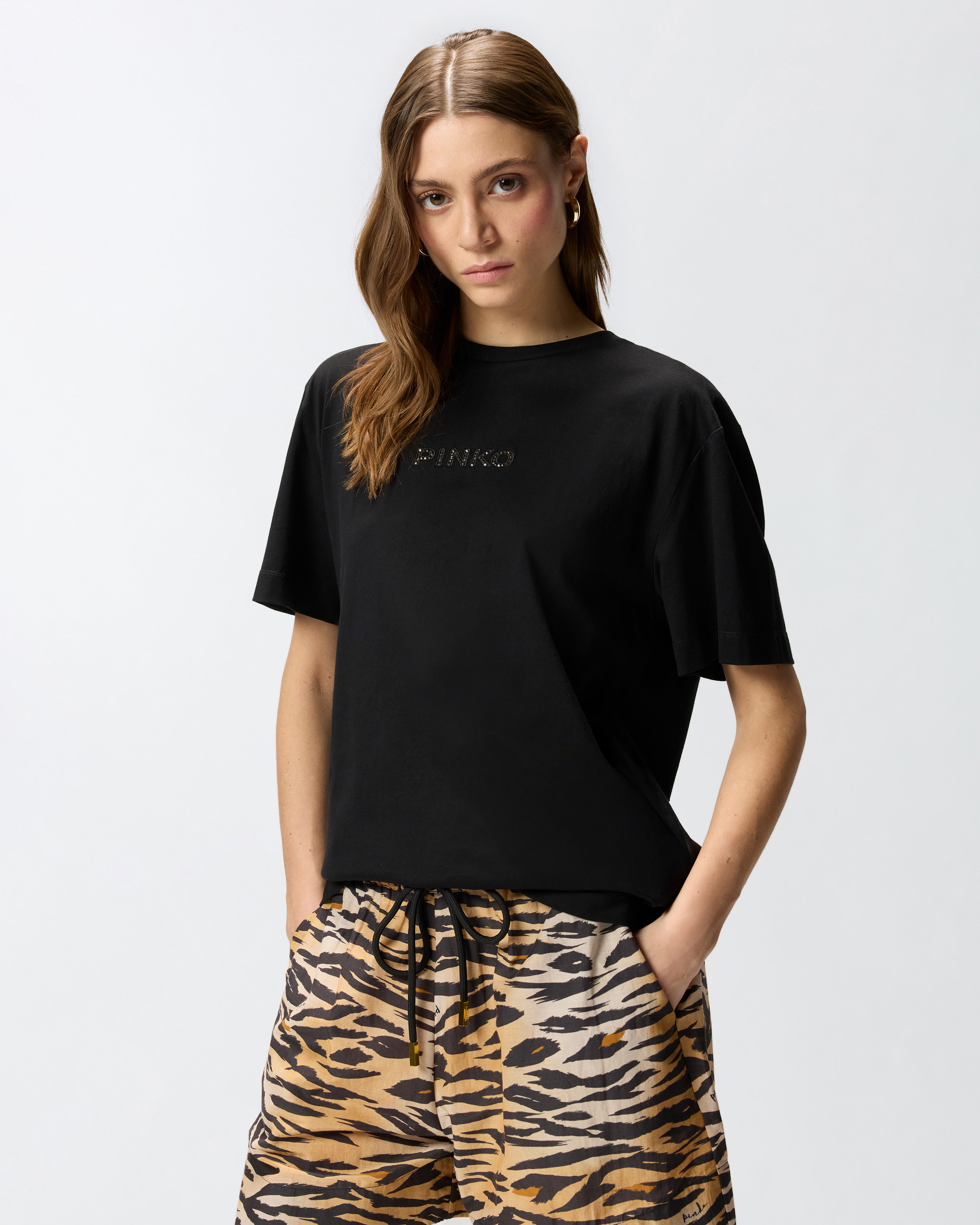 T-Shirt More Strass Less Stress
