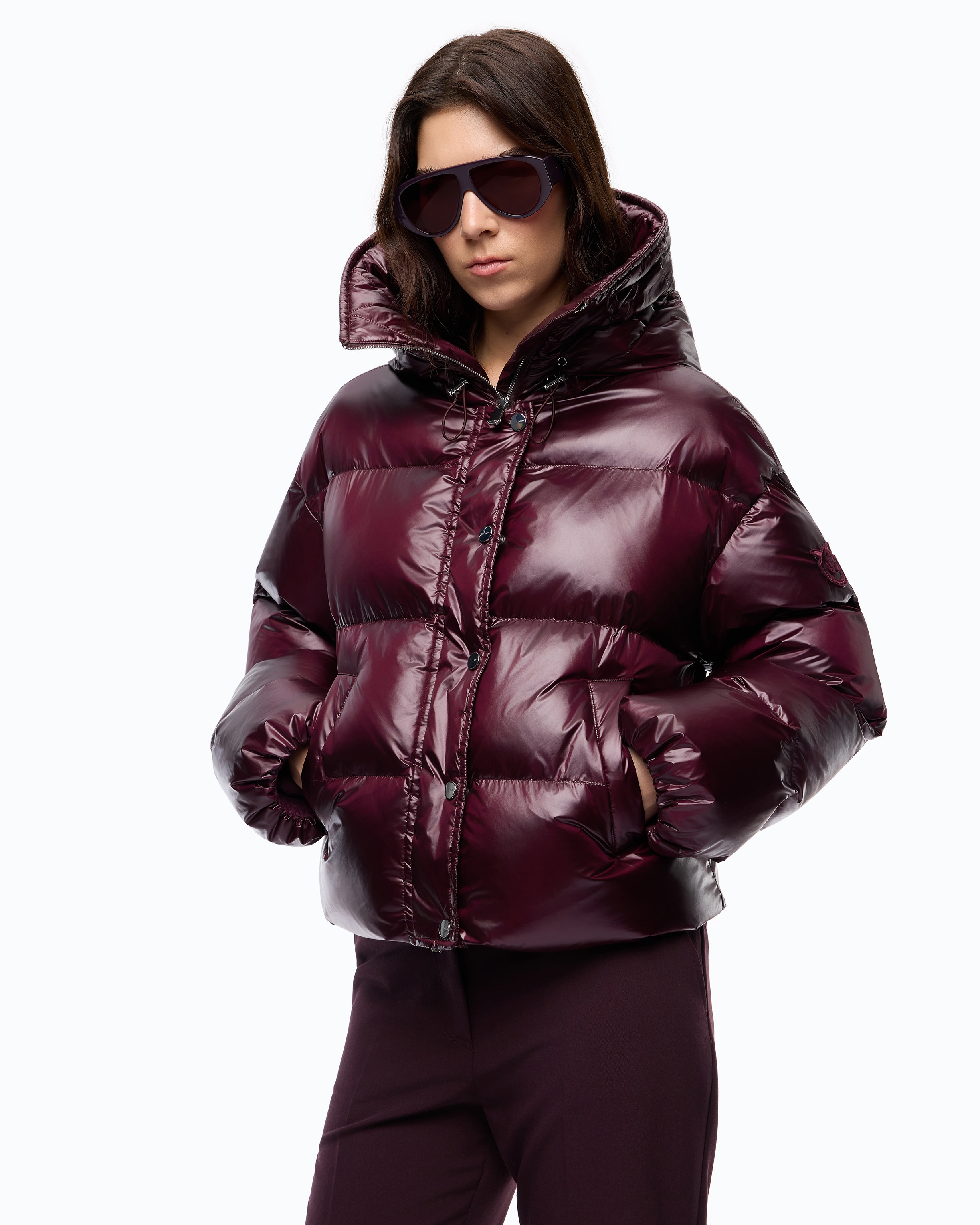 Technical Canvas Jacket With Hood