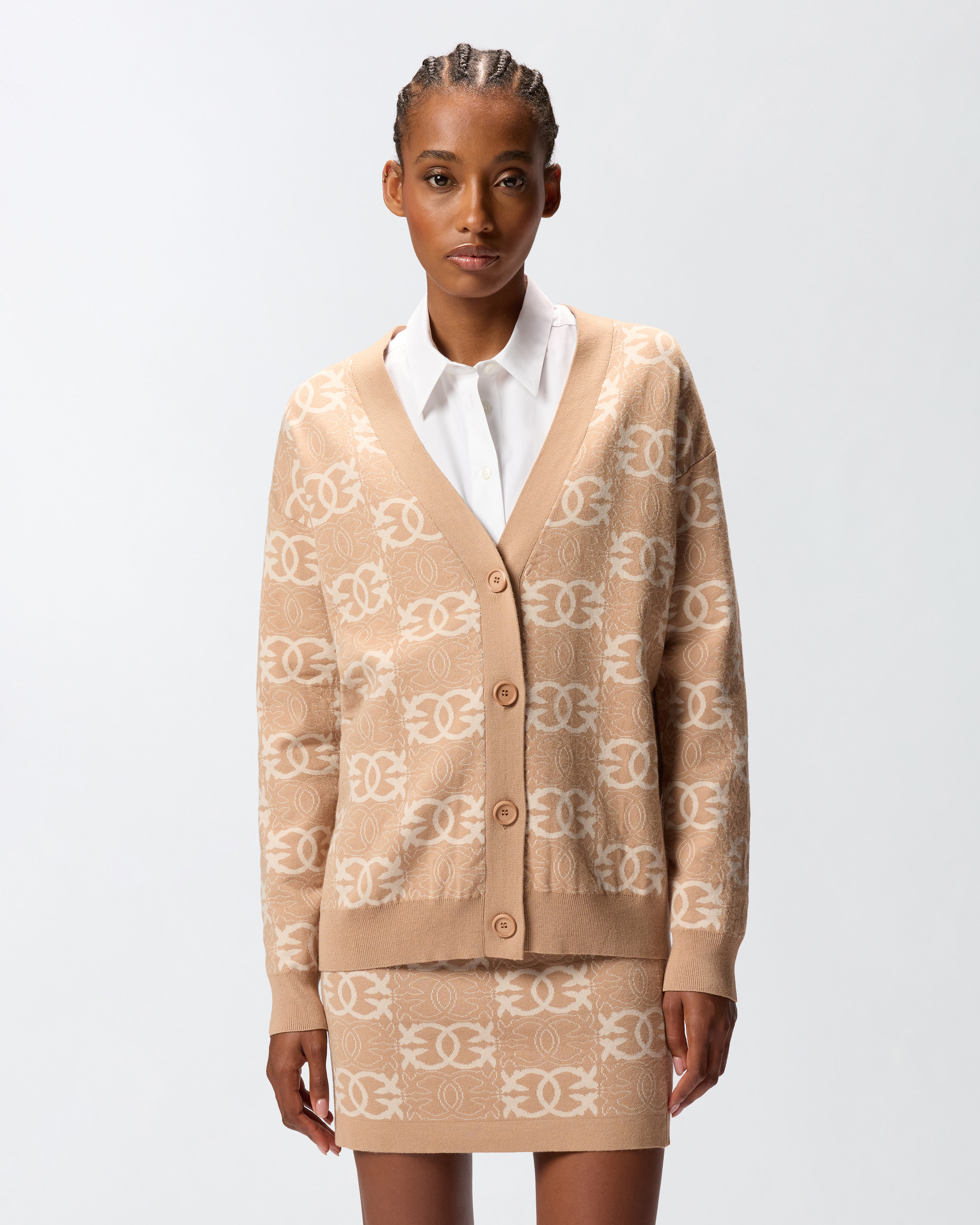 Cardigan Mit Logo Love Birds
