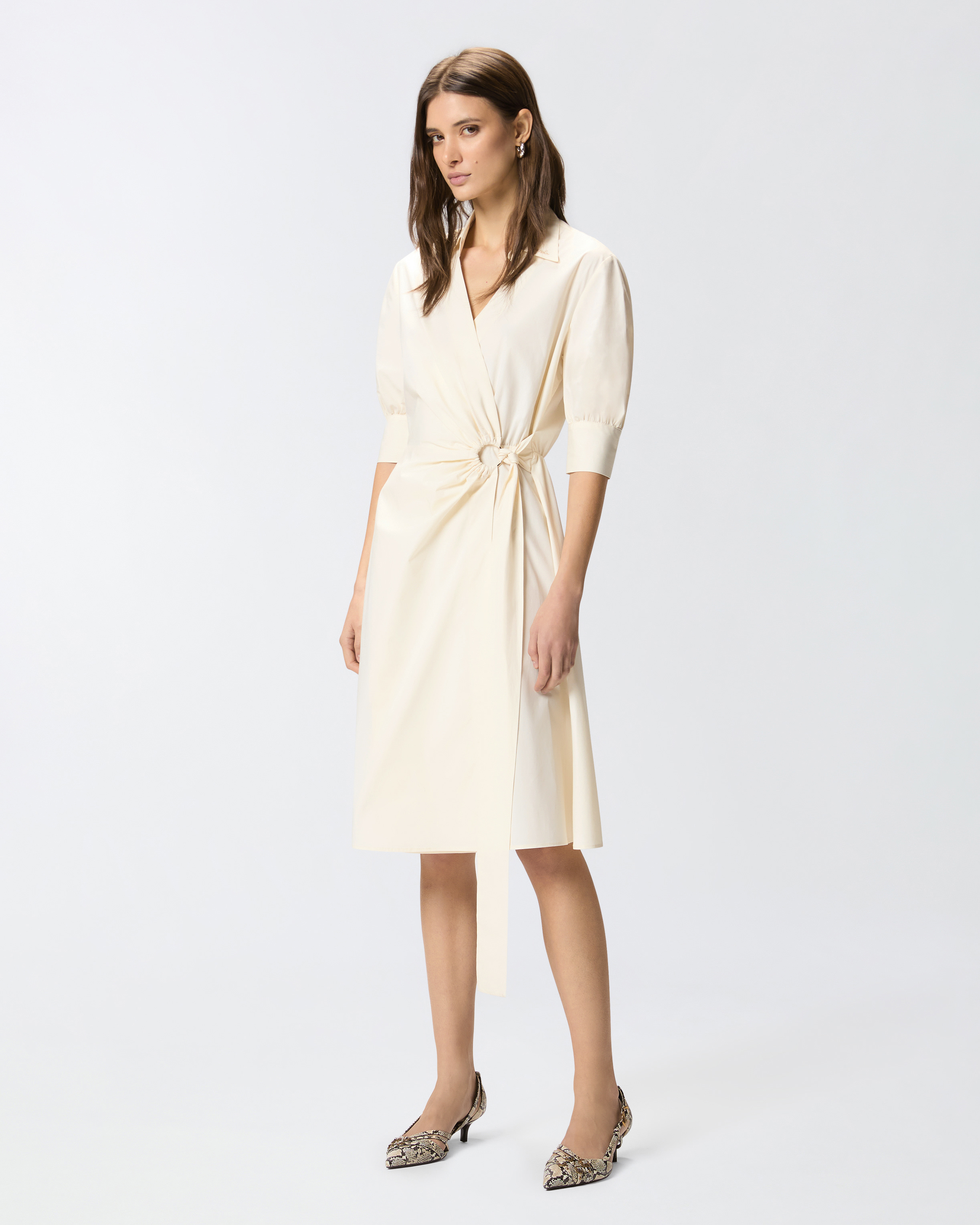 Midi Wrap Dress