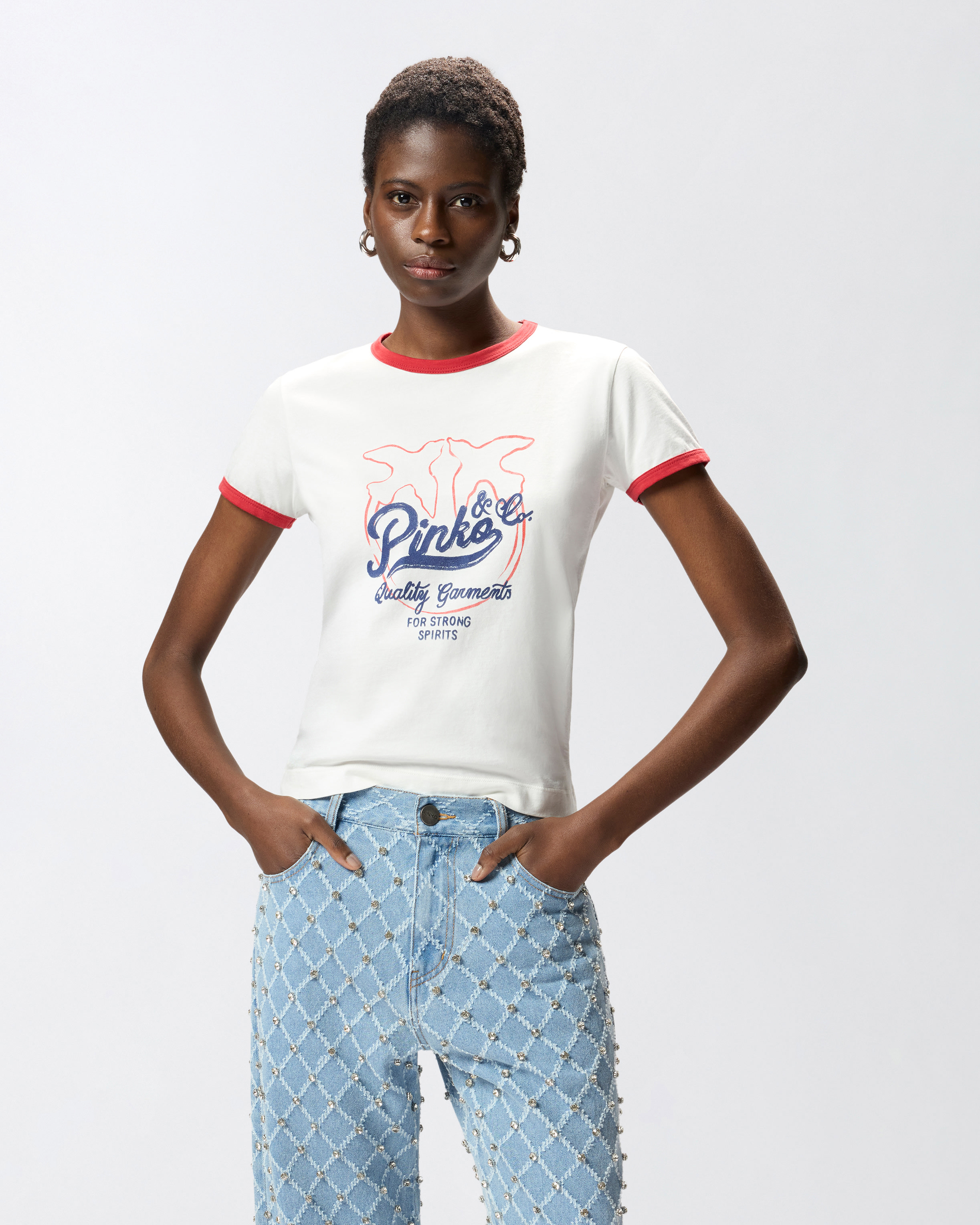 T-Shirt À Logo Imprimé