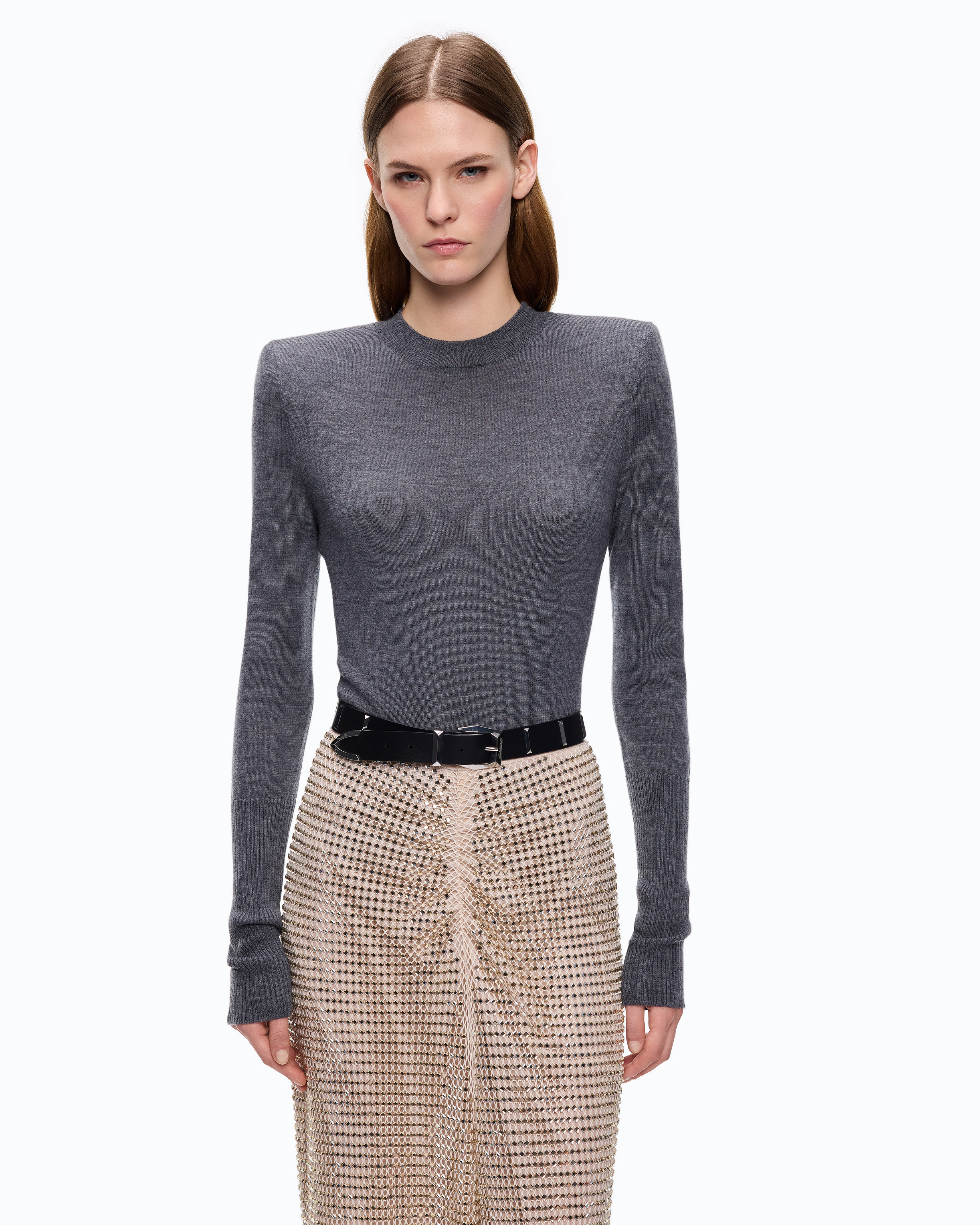 Pullover Aus Merinowolle Mit Abnehmbaren Trägern