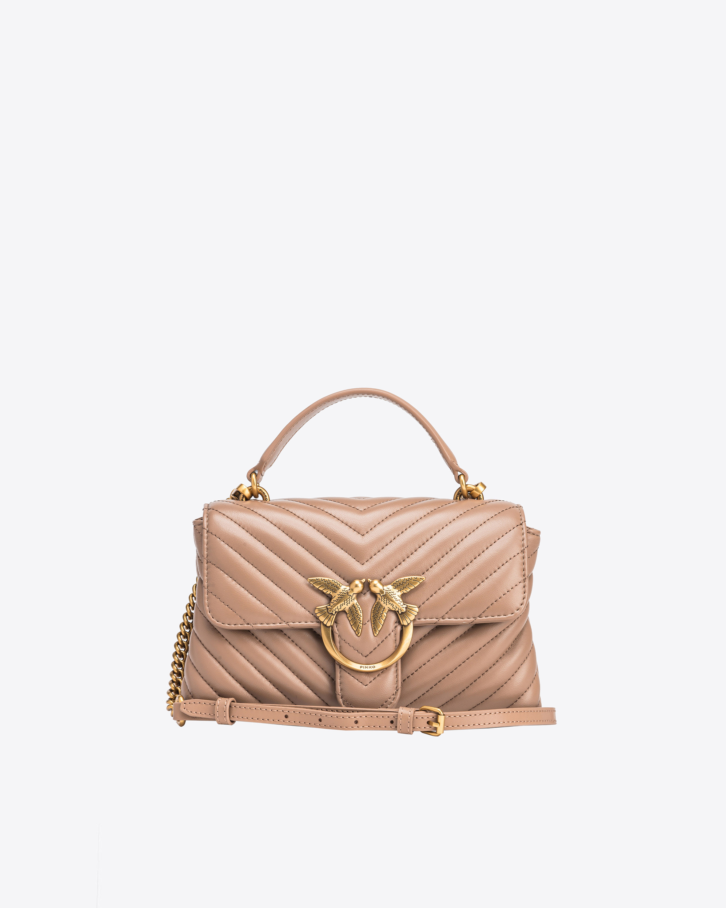 Mini Handbag Lady Love Bag Puff Chevron
