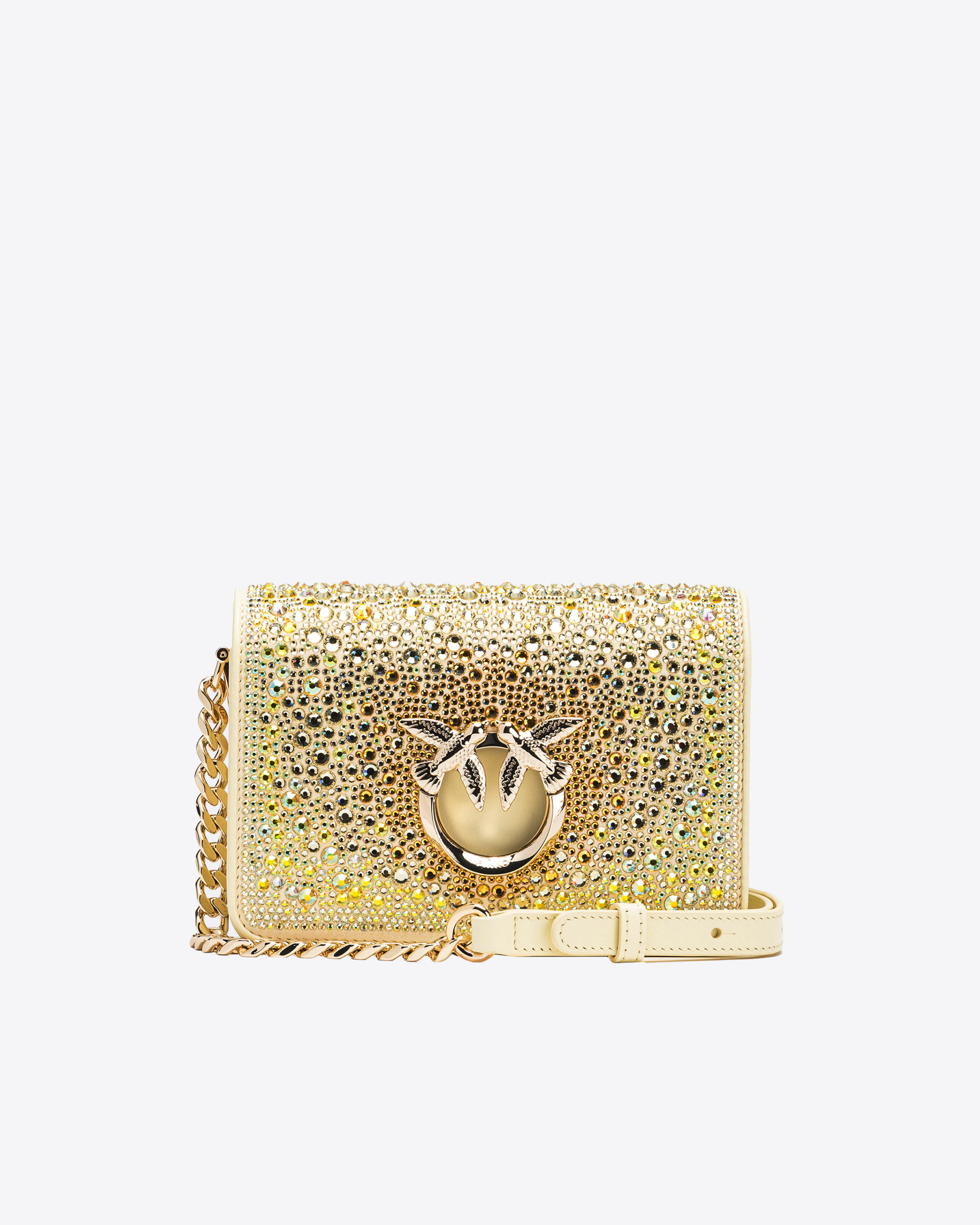 Mini Love Bag Click À Strass Pinko Galleria