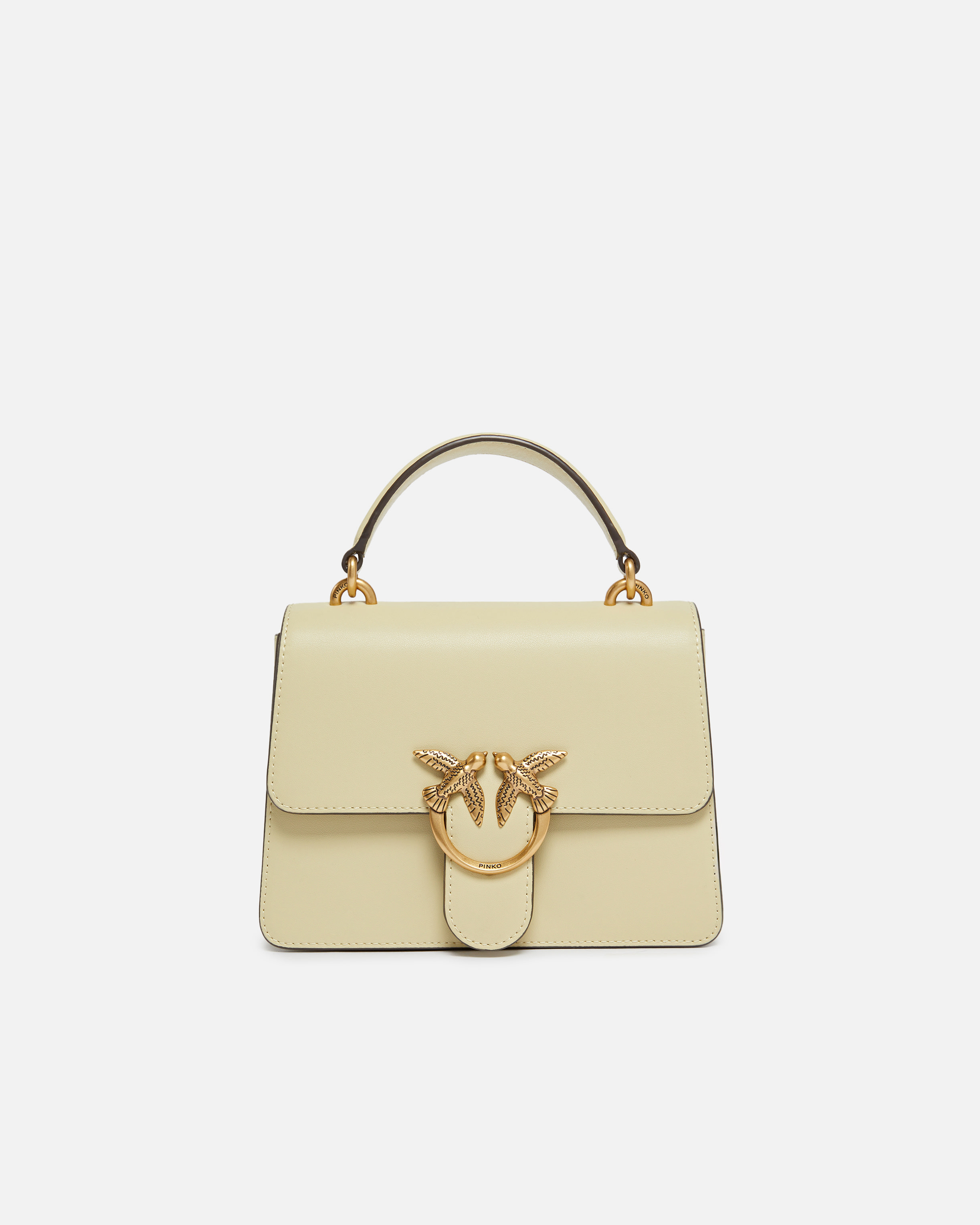 Borsa Mini A Mano Love Bag Top Handle In Pelle