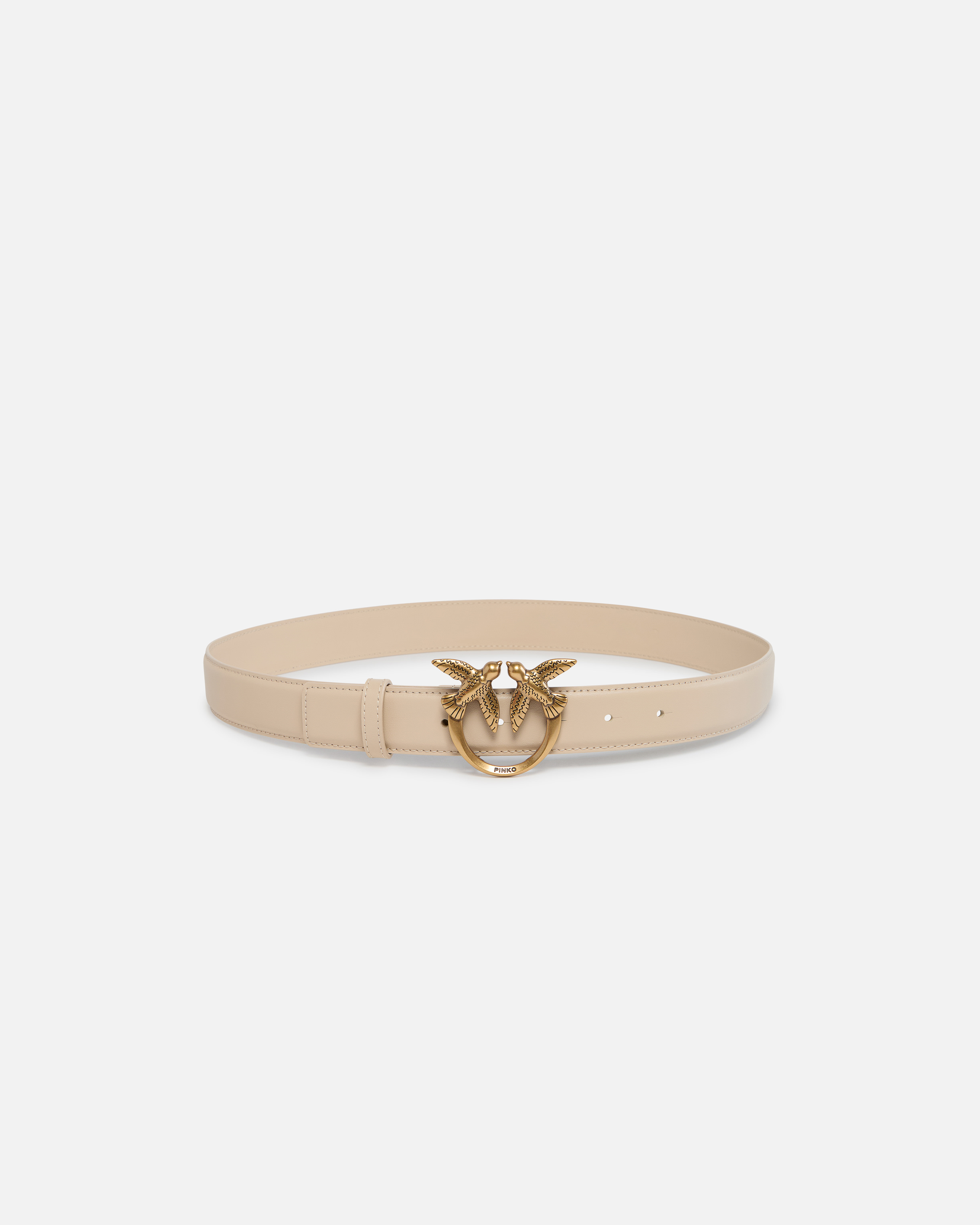 Love Birds Leather Belt 3Cm