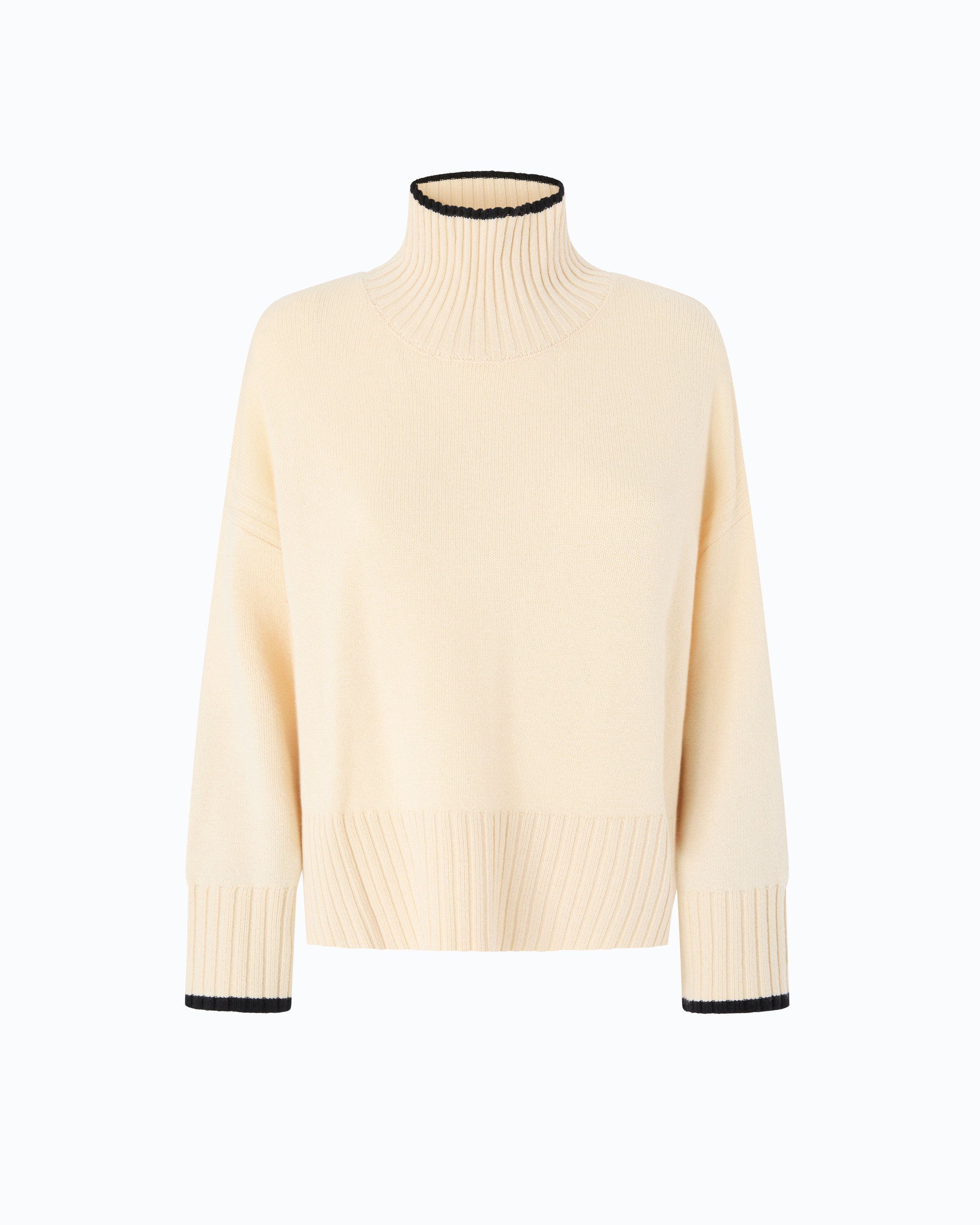 Wool And Cashmere Turtleneck Sweater