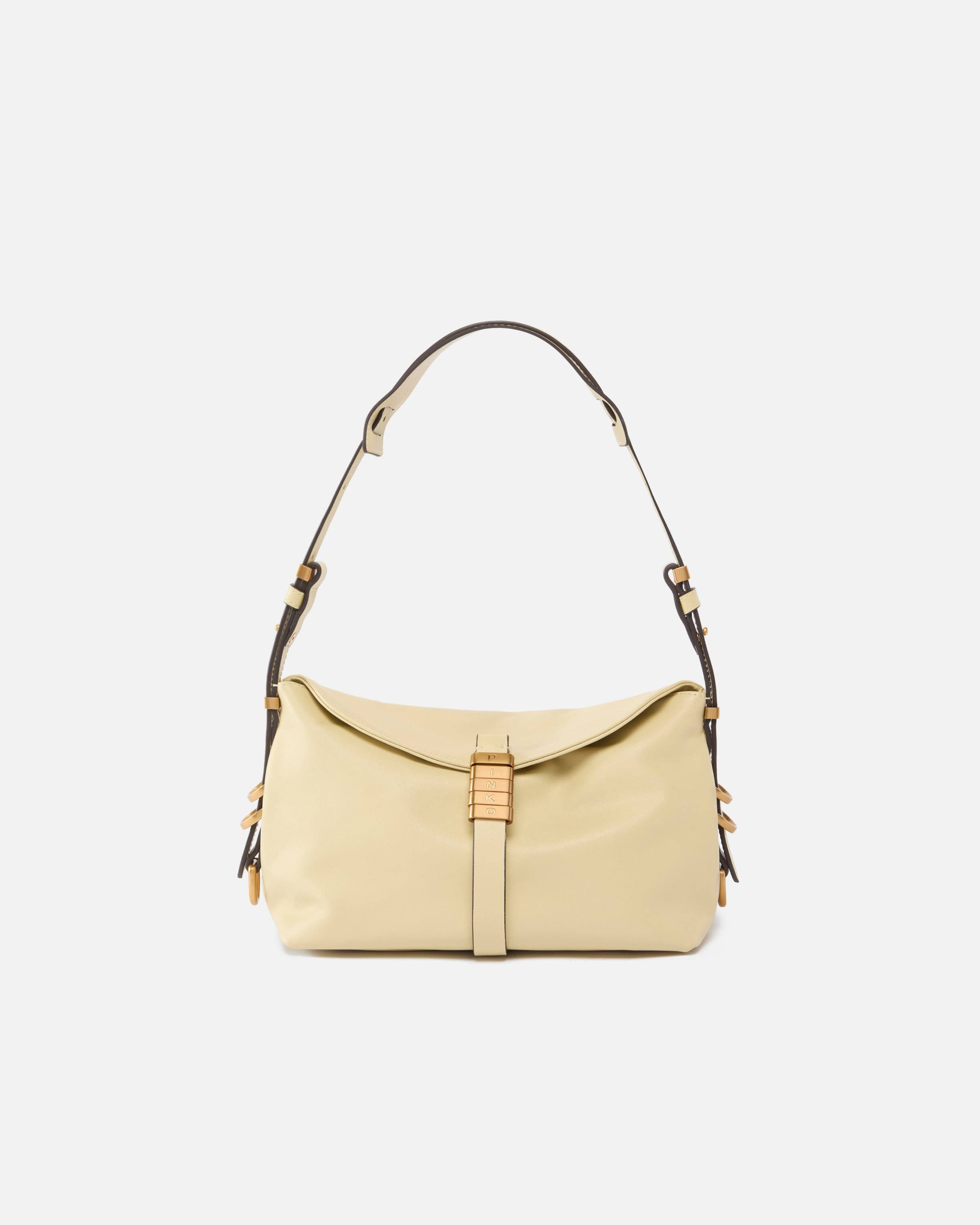 Kleine Schultertasche Saddle Bag Aus Leder