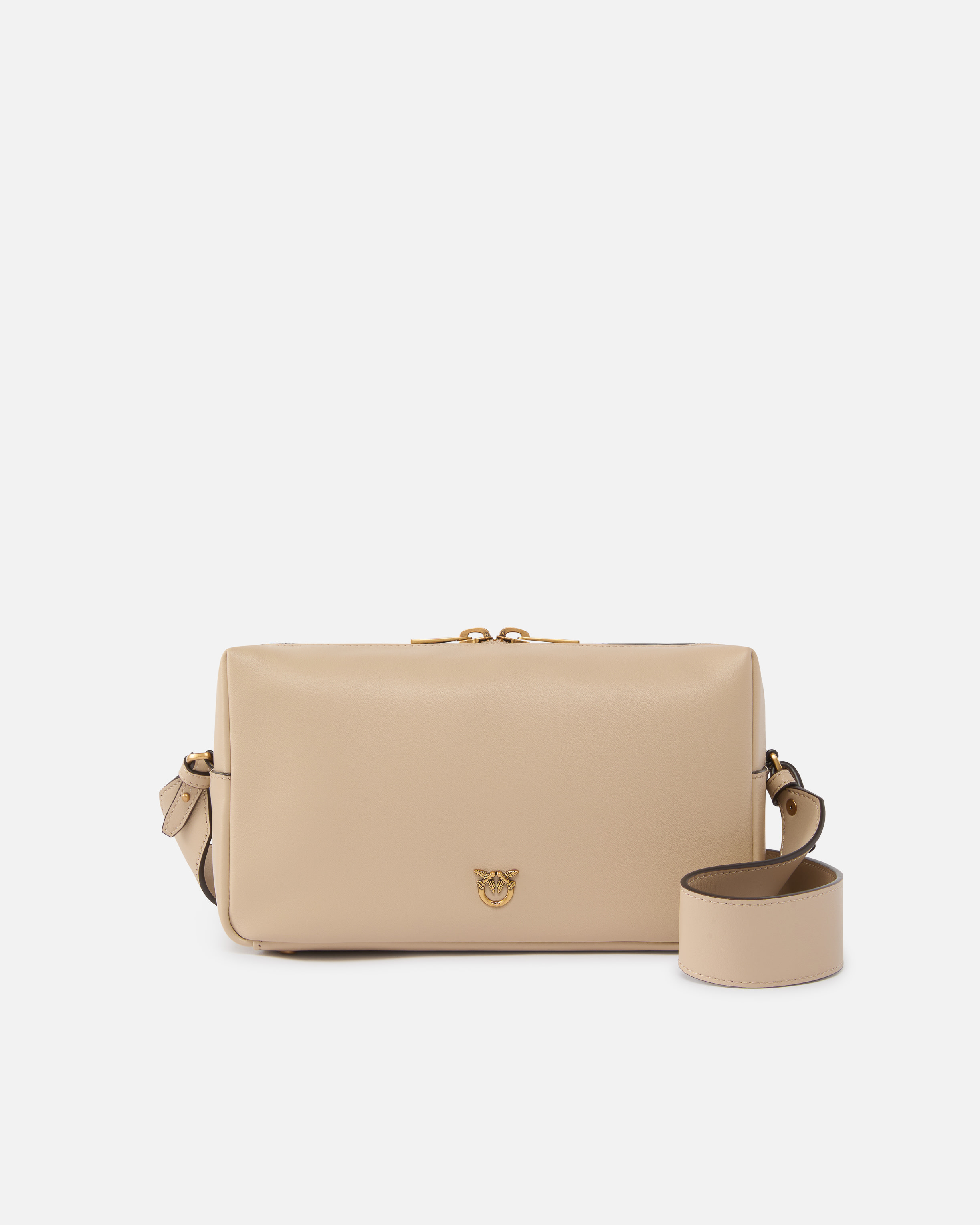 Średnia Skórzana Torebka Na Ramię Horizontal Bag