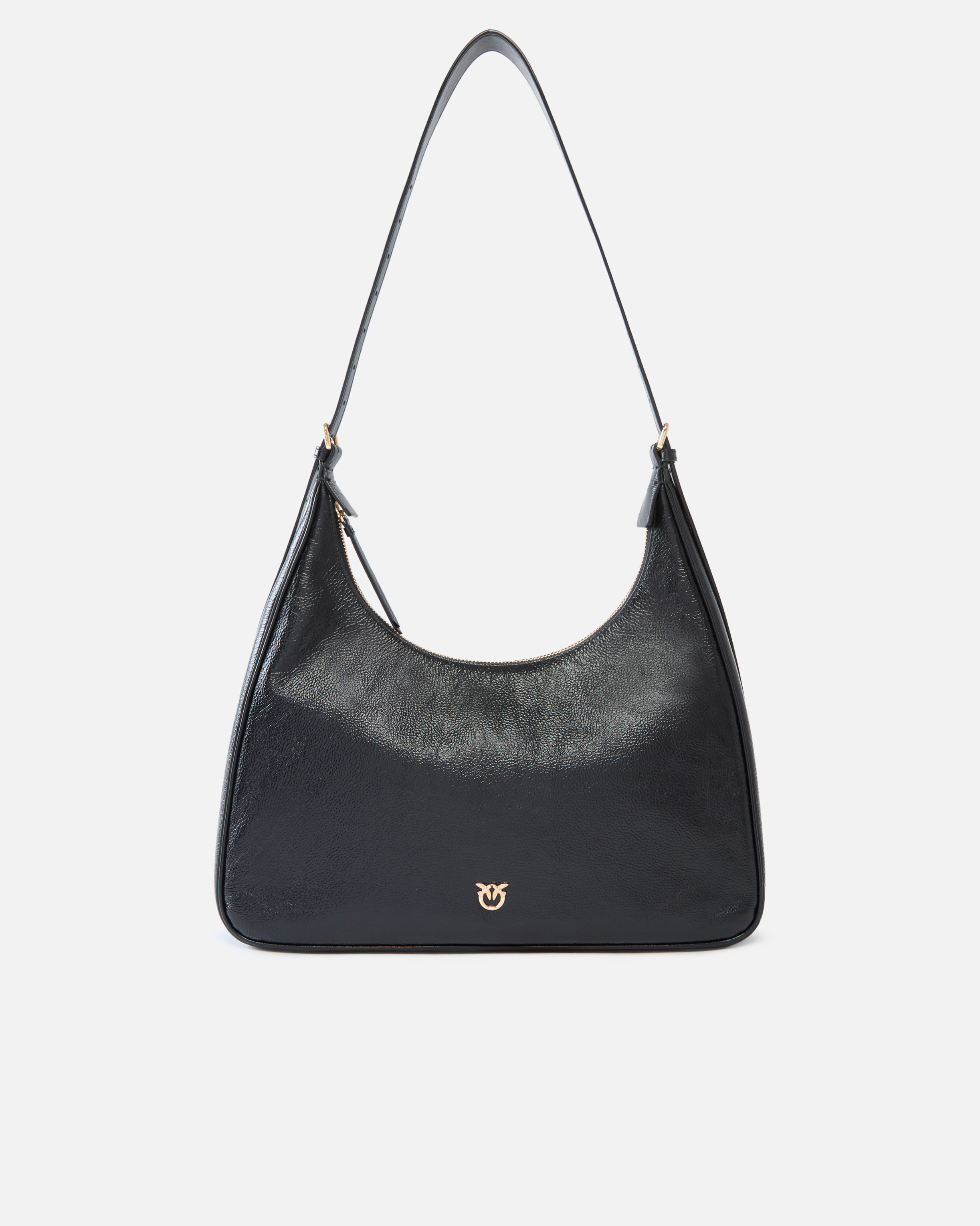 Borsa A Spalla Hobo Media Miss Pinko In Pelle Shiny
