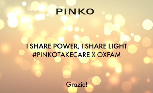 PINKO TAKE CARE X OXFAM