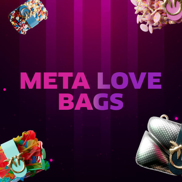 PINKO in the metavers: Meta Love Bags