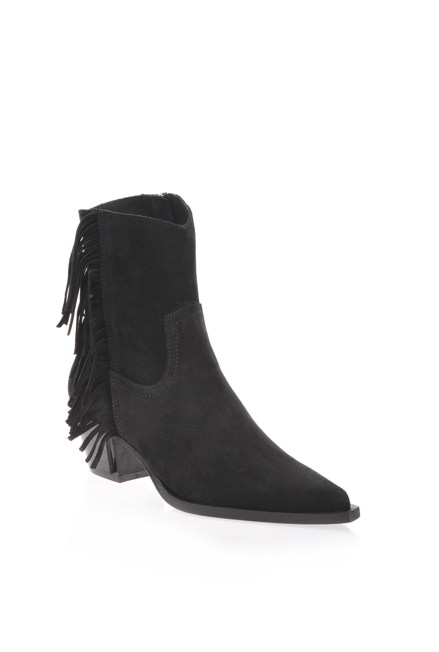 Botines tejanos con flecos